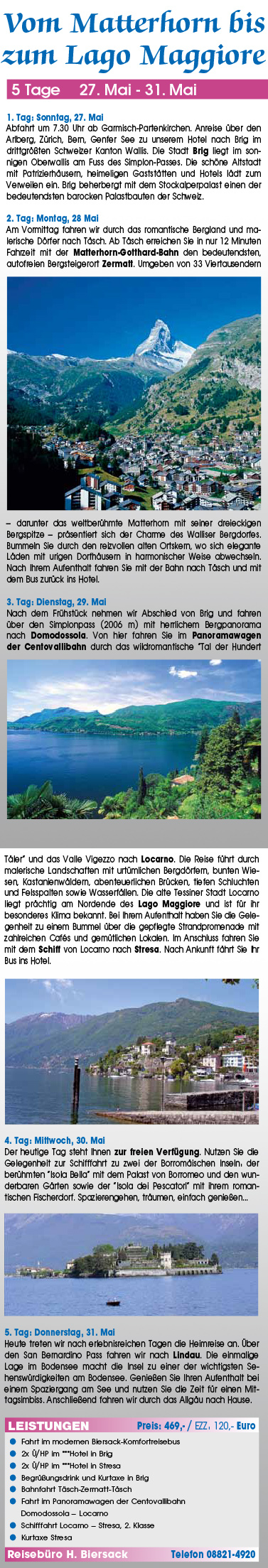 Matterhorn Lago Maggiore